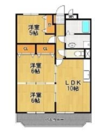 グラース蔵上参番館の物件間取画像